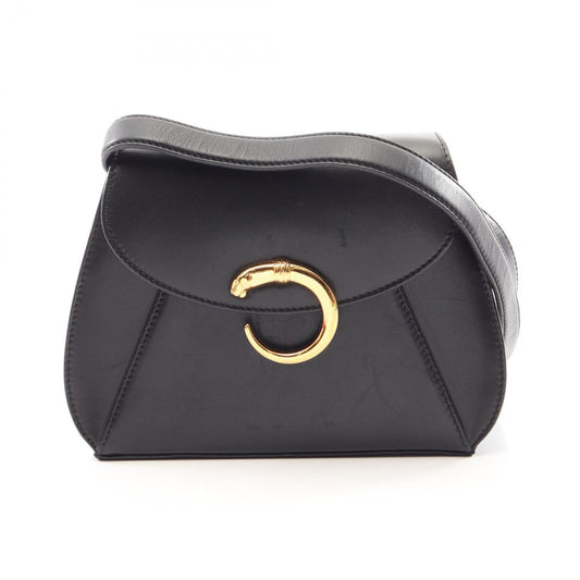 Cartier Shoulder Bag Panthère Mini Black Leather Mini