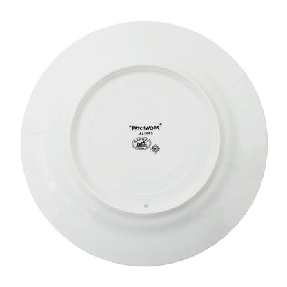 Hermes Tableware Patchwork Trade Style Plate China Orange — view 5