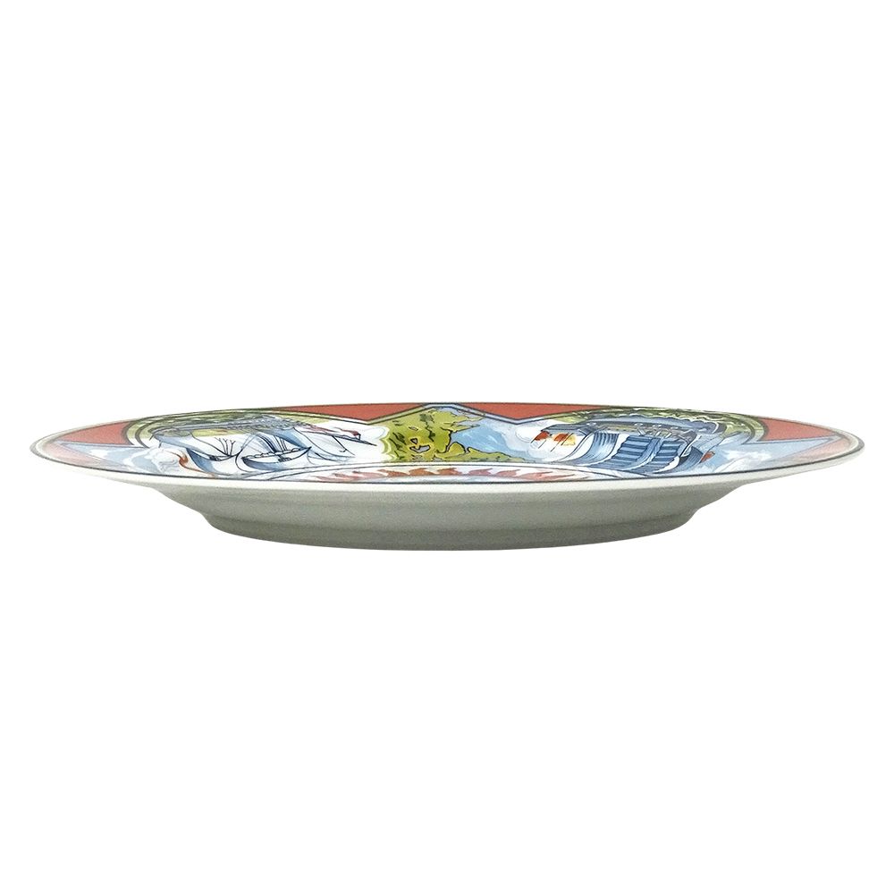 Hermes Tableware Trade Style Patchwork China Orange Western — view 4