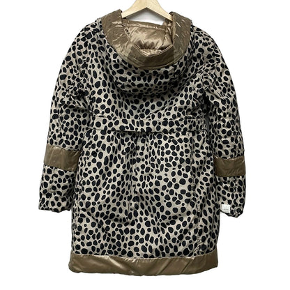 Max Mara S Down Coat 42 M Gold Reversible Sleeves Detachable Bag Winter — view 4