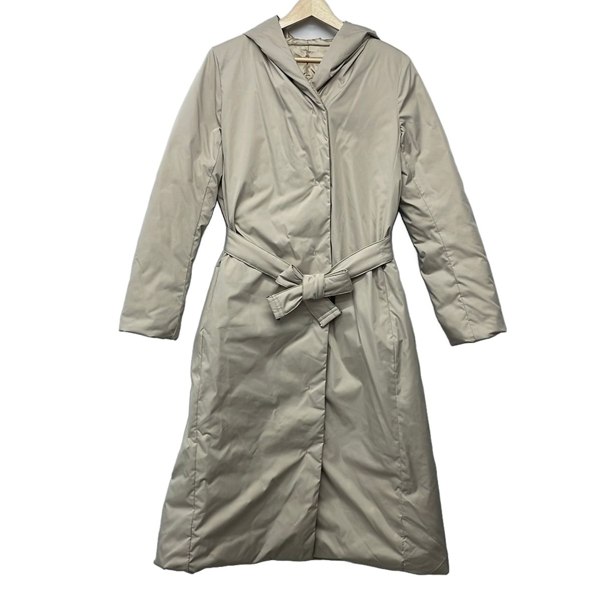 Max Maraweekend Down Coat 42 M Beige Reversible Winter Wear