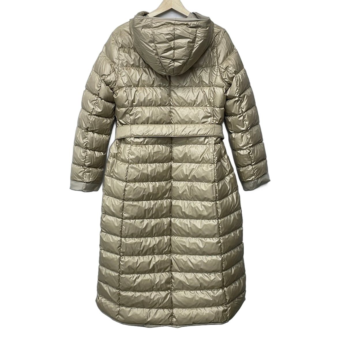 Max Maraweekend Down Coat 42 M Beige Reversible Winter Wear — view 4