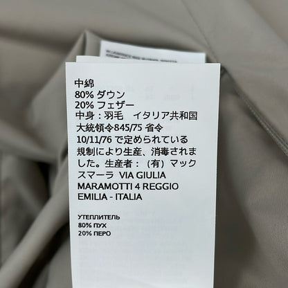 Max Maraweekend Down Coat 42 M Beige Reversible Winter Wear — view 7