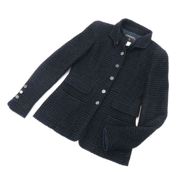 Chanel Jacket Navy — view 7
