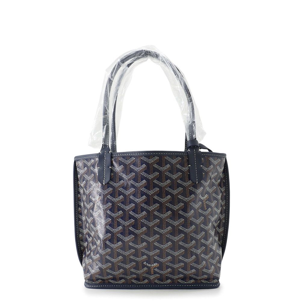 Goyard Tote Anjou Mini Reversible Black with Pouch