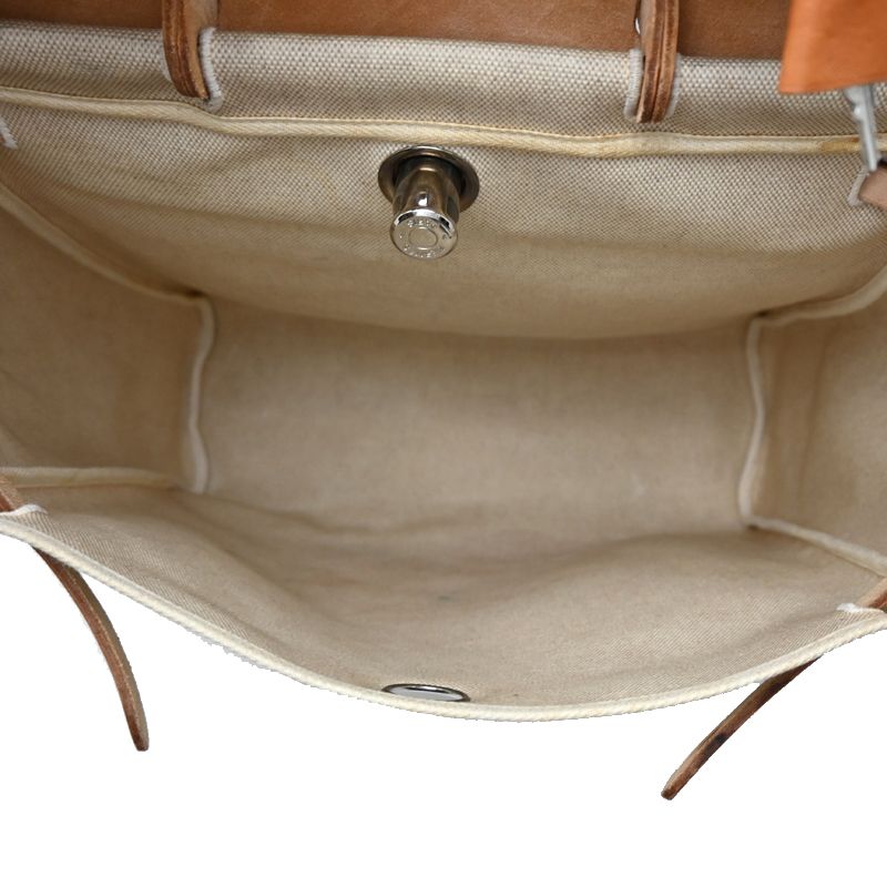 Hermes Handbag Beige — view 6