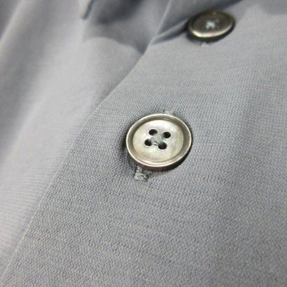 Hermes Polo Shirt Short Sleeve Cotton Orange Box M Light Blue — view 5