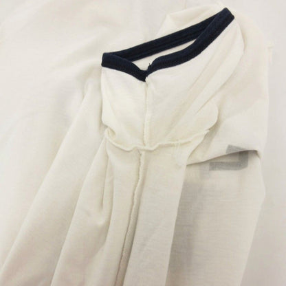 Celine Triomphe Print T-Shirt Cotton Jersey Short Sleeve XS Off White — view 5