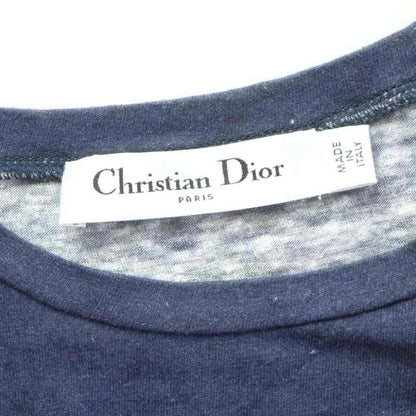 Dior Jadior 8 T-Shirt Short Sleeve Linen Blend Tie Dye S Navy MW — view 3