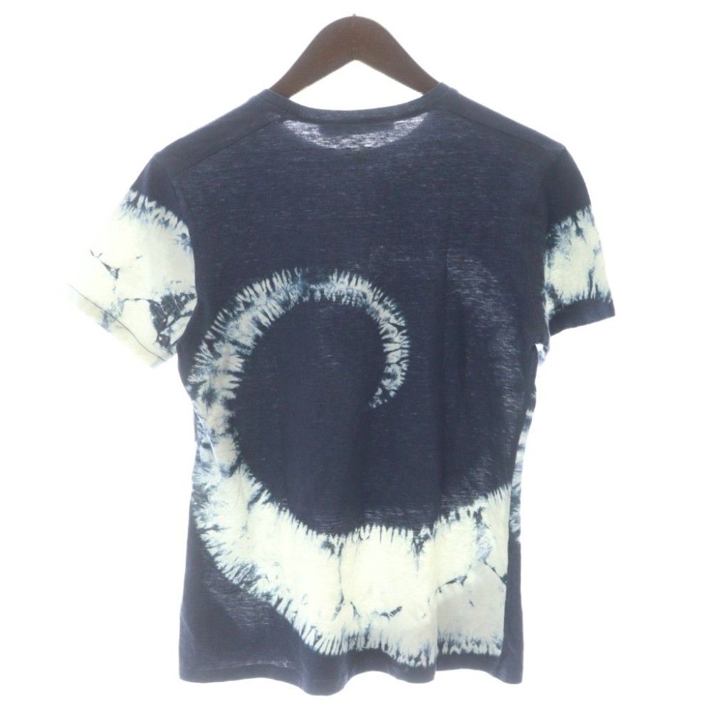 Dior Jadior 8 T-Shirt Short Sleeve Linen Blend Tie Dye S Navy MW — view 2