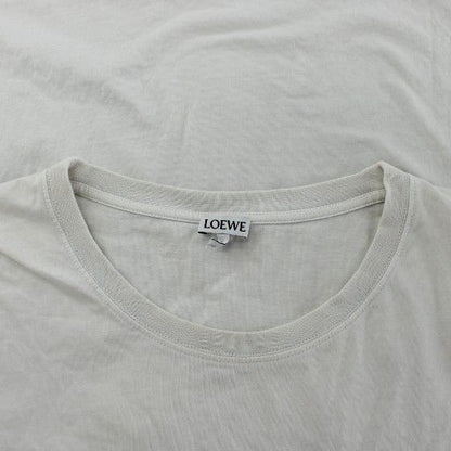 Loewe Anagram Glitch T-Shirt Short Sleeve Crew Neck L Ivory White PP — view 3