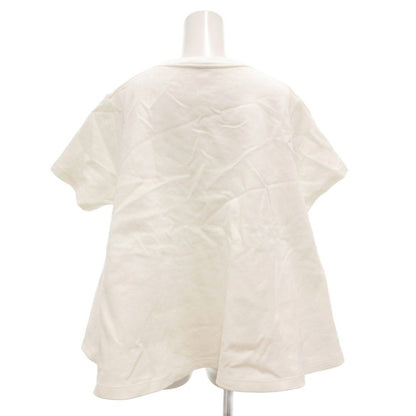 Loewe Top T-Shirt Short Sleeve Anagram Embroidery Logo Kuru Neck White AE — view 2