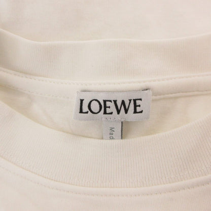 Loewe Top T-Shirt Short Sleeve Anagram Embroidery Logo Kuru Neck White AE — view 7