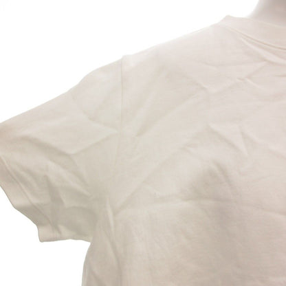 Loewe Top T-Shirt Short Sleeve Anagram Embroidery Logo Kuru Neck White AE — view 4