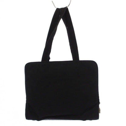 Prada Tote Triangle Plate Logo Nylon Black — view 3