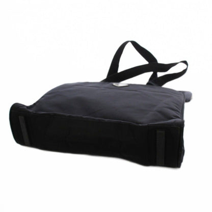 Prada Tote Triangle Plate Logo Nylon Black — view 4