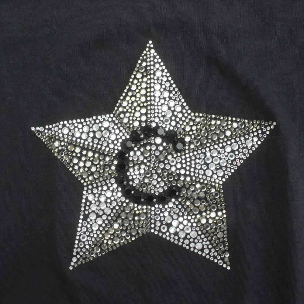 Celine Star Studs T-Shirt Short Sleeve Black — view 6