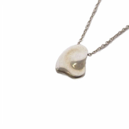 Tiffany & Co Full Heart Pendant Chain Silver