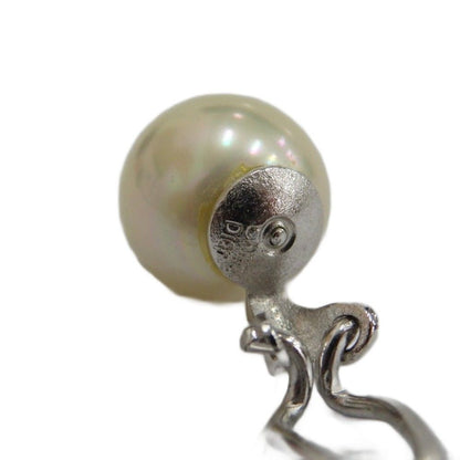Dior Earrings Faux Pearl White — view 4