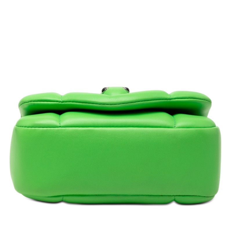 Bvlgari Ambush Serpenti Waist Bag 2-Way Green Leather — view 3