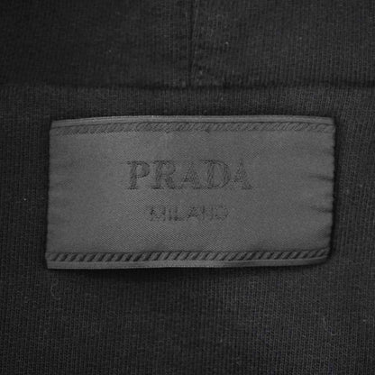 Prada Hoodie Re-Nylon Triangle Logo Hood Nylon Trim XXL Black — view 3