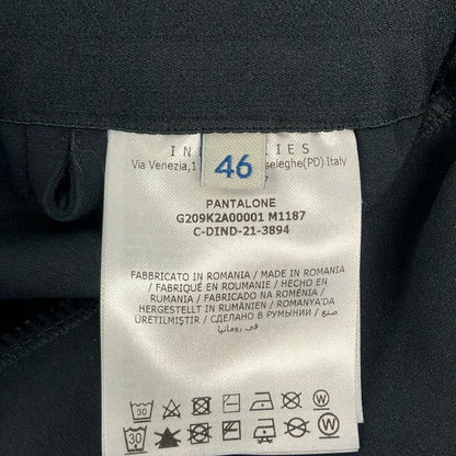 Moncler Pants 46 L Black White Full Length Waist Togo Hyke Collaboration — view 4