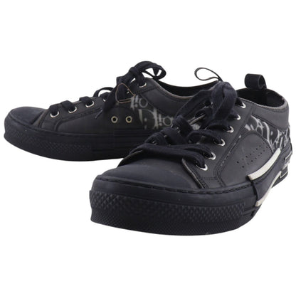 Dior Oblique Nylon Canvas Lava Black Sneakers