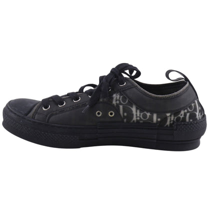 Dior Oblique Nylon Canvas Lava Black Sneakers — view 2