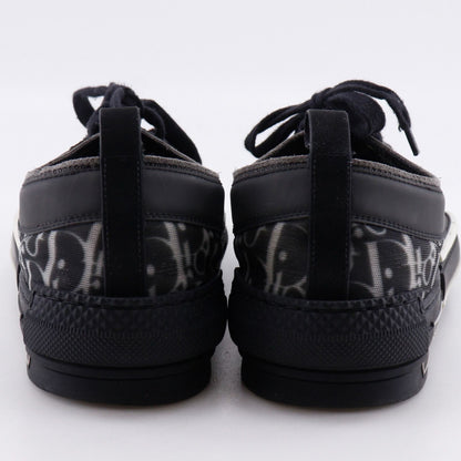 Dior Oblique Nylon Canvas Lava Black Sneakers — view 3