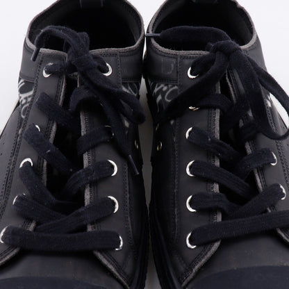 Dior Oblique Nylon Canvas Lava Black Sneakers — view 7
