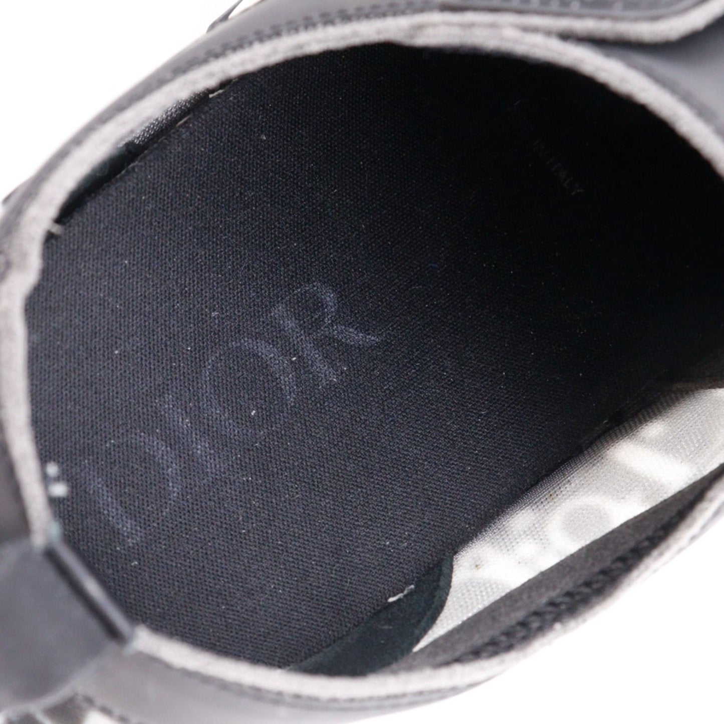 Dior Oblique Nylon Canvas Lava Black Sneakers — view 8