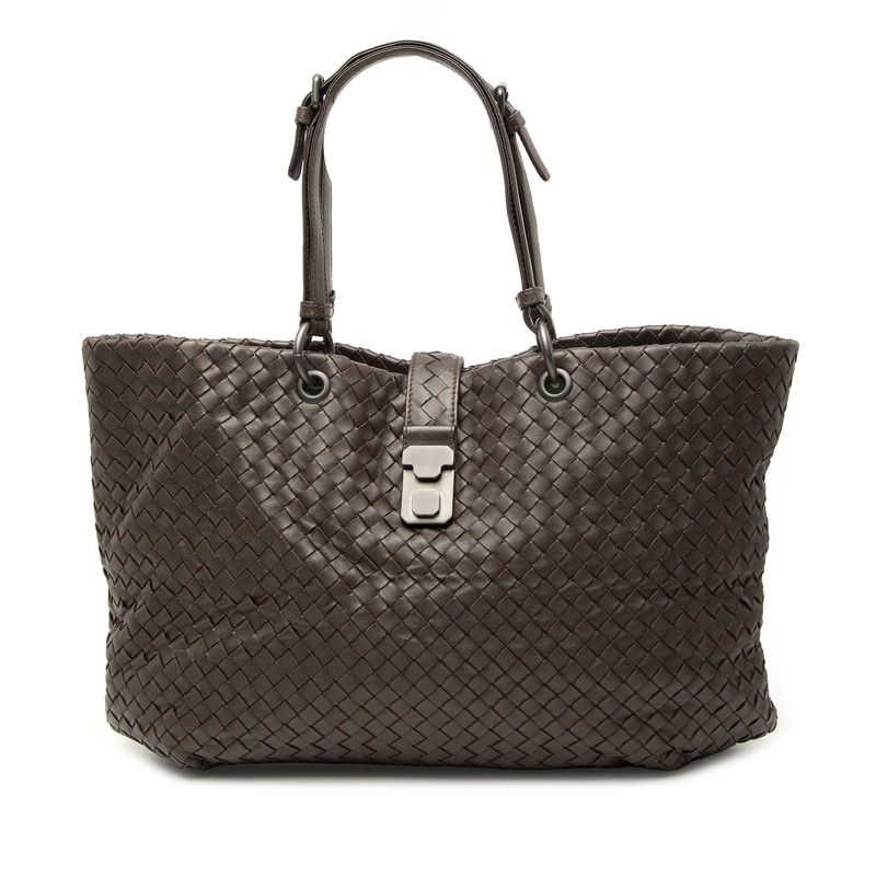 Bottega Veneta Intrecciato Tote Brown Leather