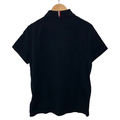 Moncler Short Sleeve Polo Shirt L Maglia Manica Corta Dark Navy — view 2