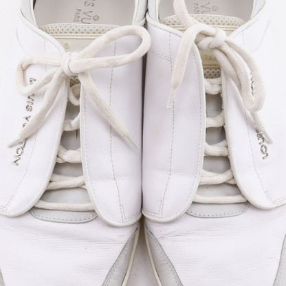 Louis Vuitton Leather White Sneakers — view 7