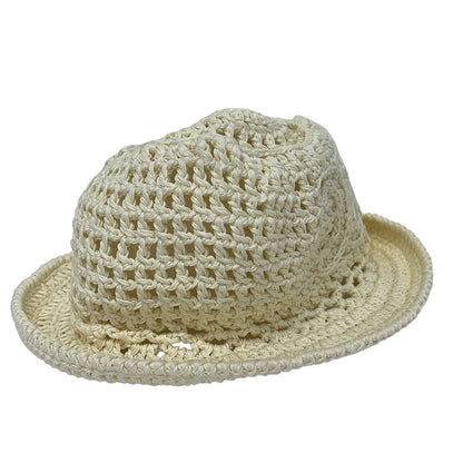 Celine Hat Ivory Cotton