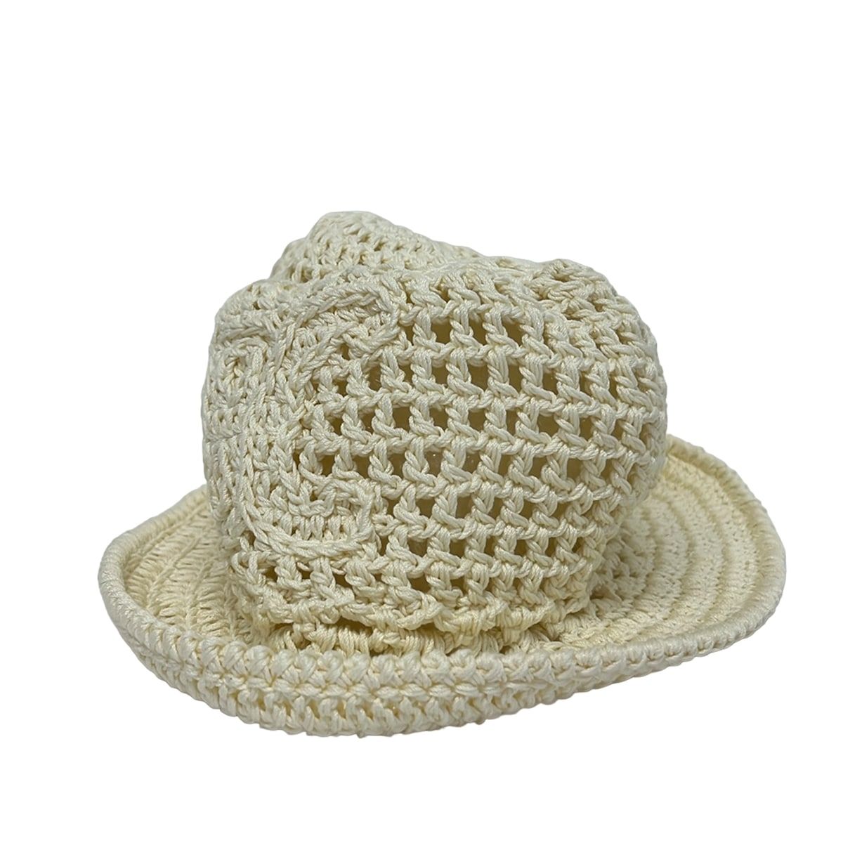 Celine Hat Ivory Cotton — view 3