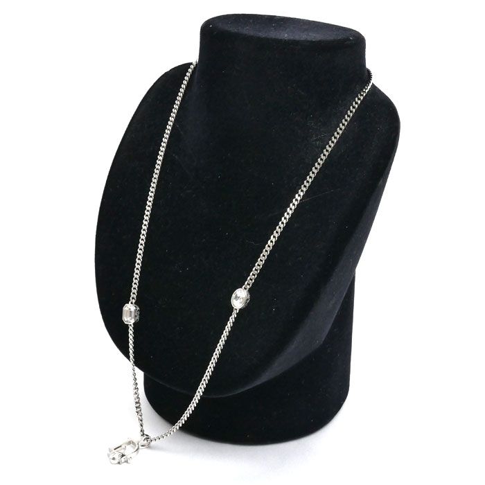 Dior Brass Sparkle Necklace 54 58 cm — view 5