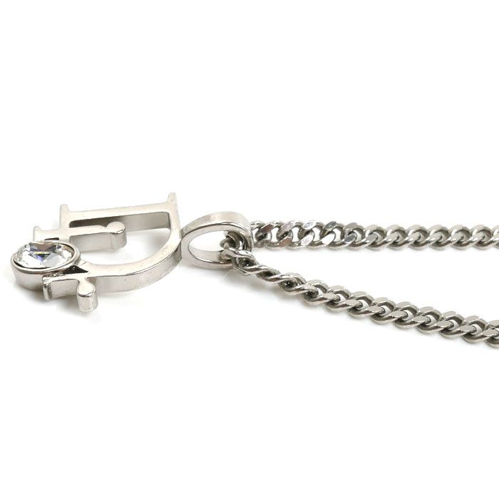 Dior Brass Sparkle Necklace 54 58 cm — view 3