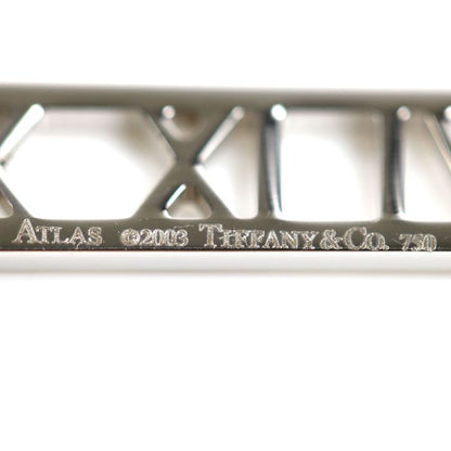 Tiffany & Co 18k White Gold Atlas Open Heart Necklace 41 cm — view 6