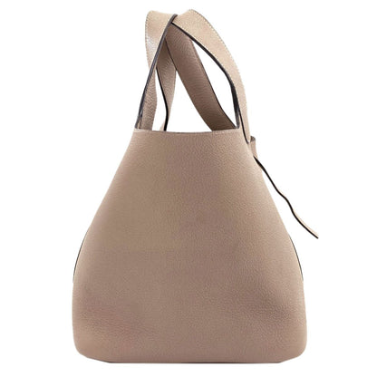 Hermes Picotin PM Tourtier Gray Silver Handbag Chevre — view 3