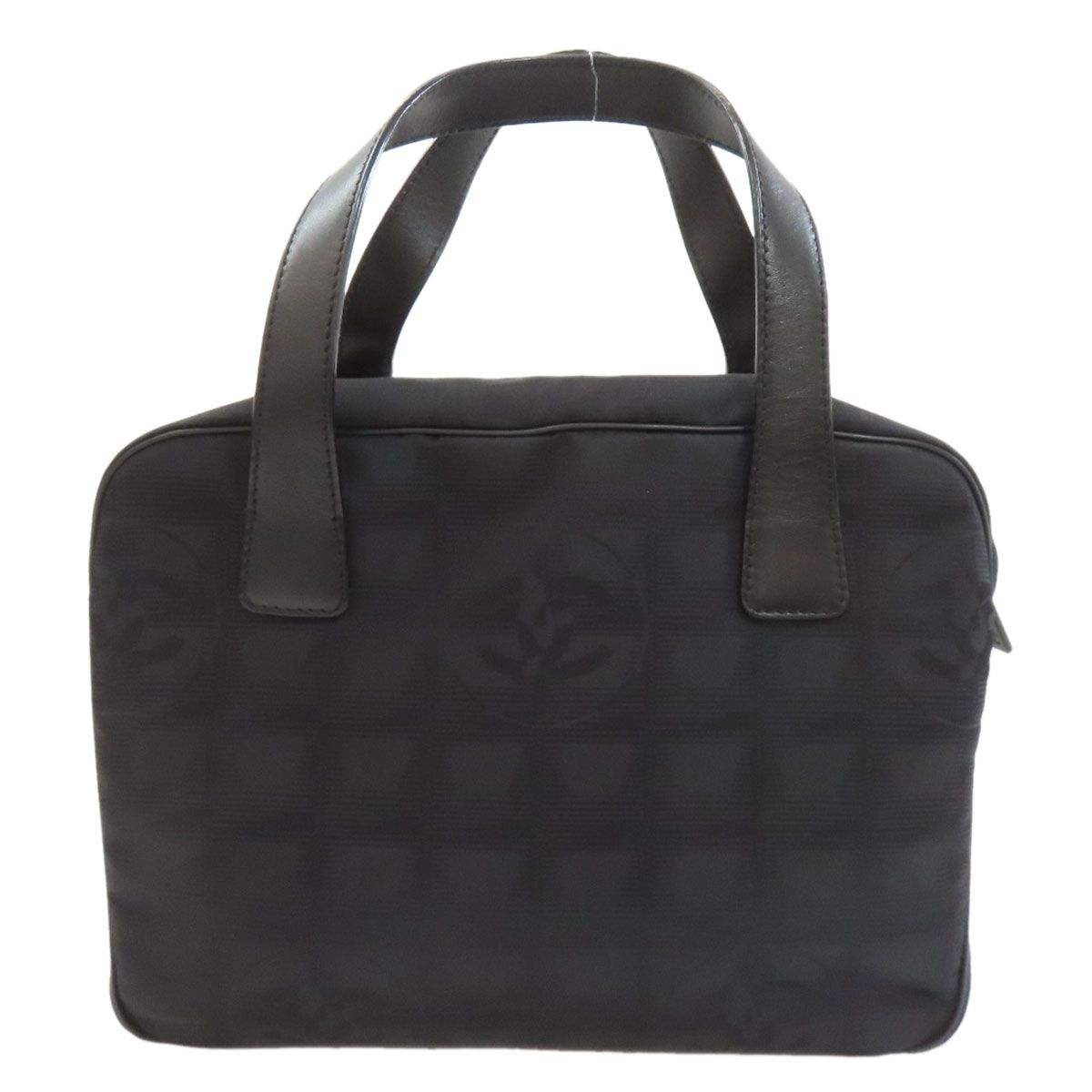 Chanel New Travel 2-Way Handbag Nylon Jacquard — view 2