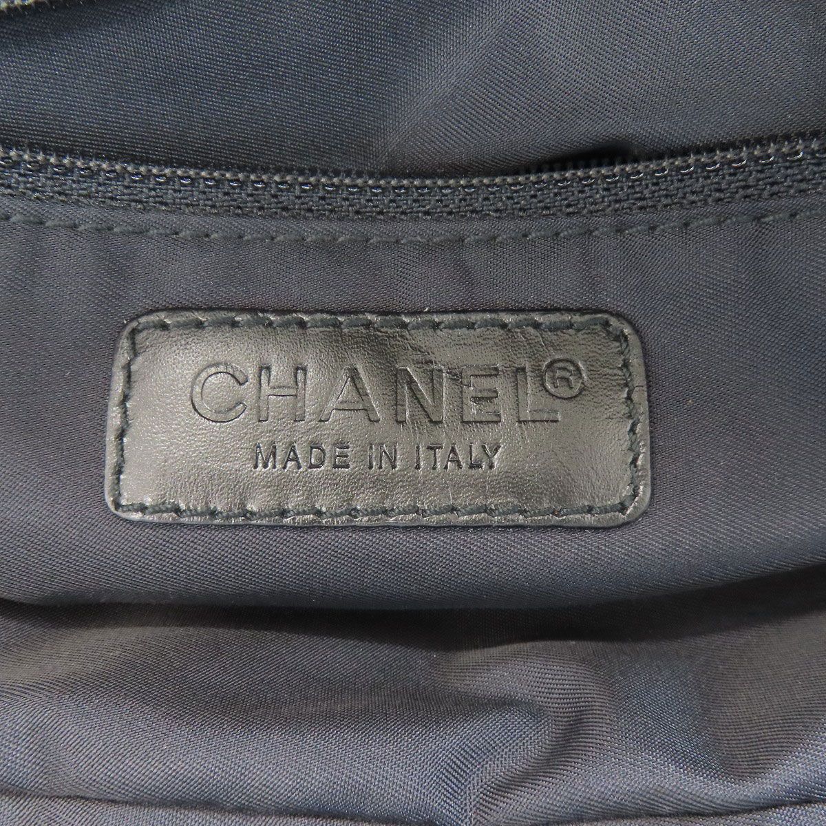 Chanel New Travel 2-Way Handbag Nylon Jacquard — view 6