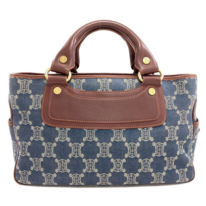Celine Boogie Bag Handbag Denim Leather