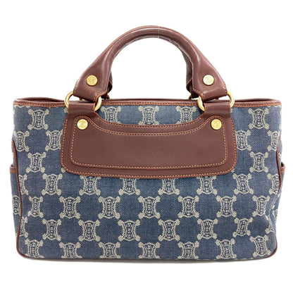 Celine Boogie Bag Handbag Denim Leather — view 2