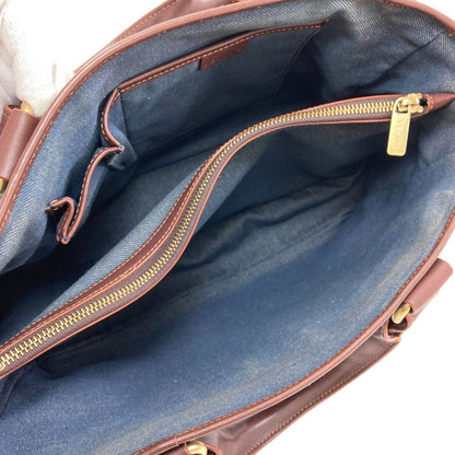 Celine Boogie Bag Handbag Denim Leather — view 5