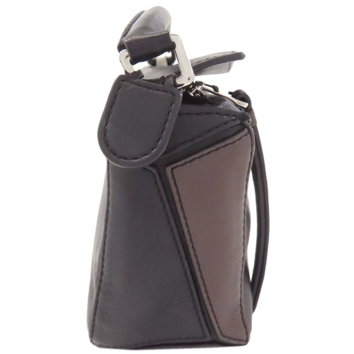 Loewe Puzzle Bag Mini 2-Way Handbag Calf — view 3