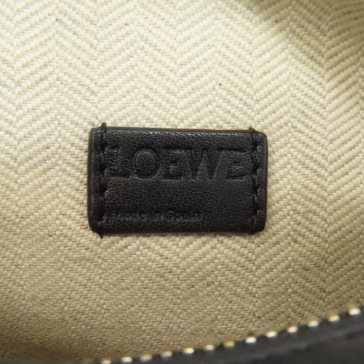 Loewe Puzzle Bag Mini 2-Way Handbag Calf — view 6
