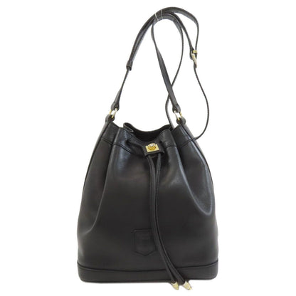 Celine Drawstring Shoulder Bag Leather