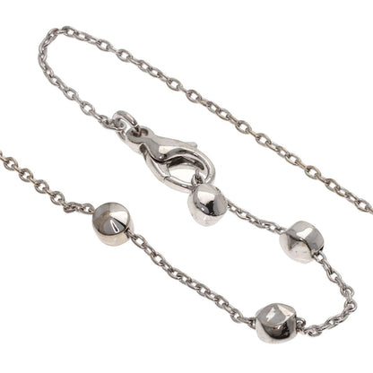 Bvlgari Lucia Latin Cross Diamond Necklace 18k White Gold — view 3