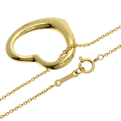 Tiffany & Co Open Heart Necklace 18k Yellow Gold — view 2